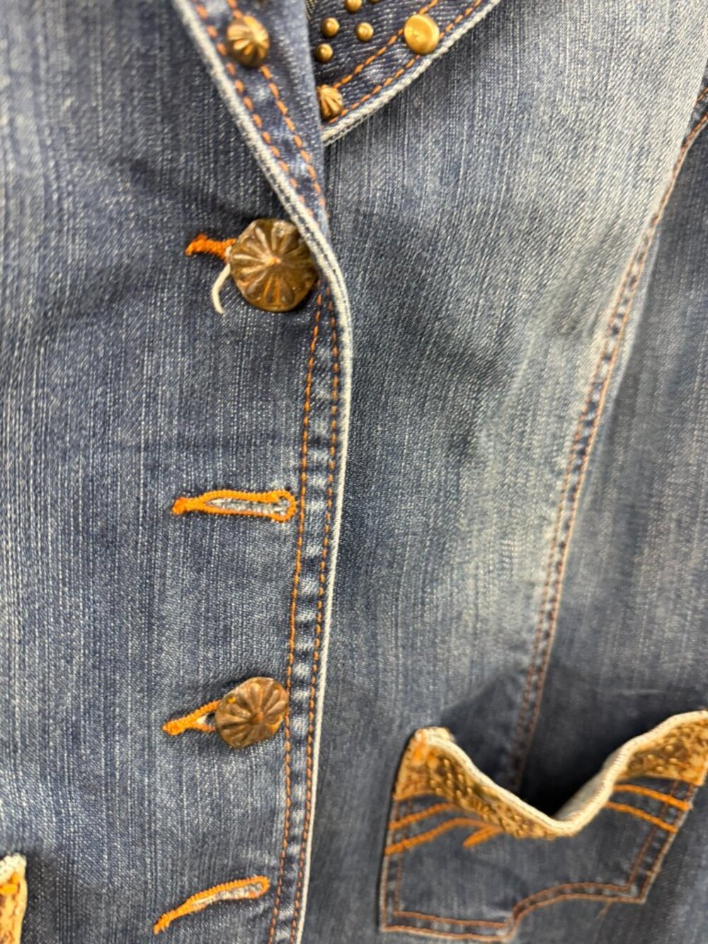 Double D Ranch washed denim jacket - Picture 3 of 9